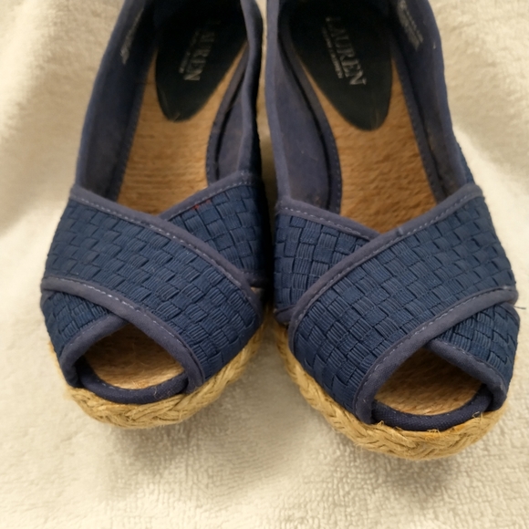 Ralph Lauren wedge shoes - Picture 2 of 8